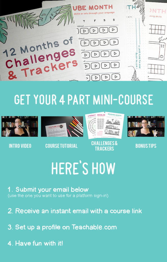 How to get the mini course: 1. Enter your email below 2. Receive an instant email with a link to the course 3. Create a profile on teachable.com 4. have fun with it!