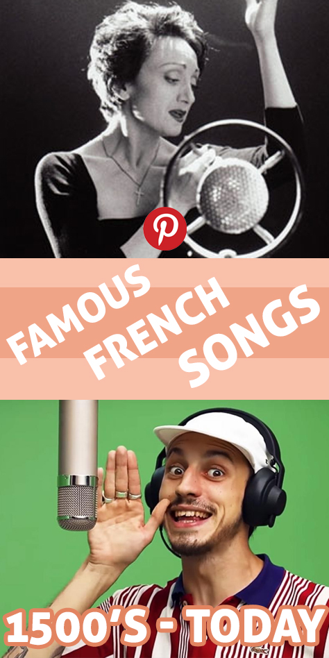 Famous French Songs from the 1500s - today PINTEREST FLAG